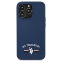 US Polo USHCP13XSFGV iPhone 13 Pro Max 6,7" granatowy/navy Silicone Collection