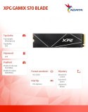 Adata Dysk SSD XPG GAMMIX S70 BLADE 2TB PCIe 4x4 7.4/6.8 GBs
