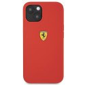 Ferrari FESSIHCP13SRE iPhone 13 mini 5,4" czerwony/red hardcase Silicone