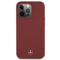 Mercedes MEHCP13LSILRE iPhone 13 Pro / 13 6,1" czerwony/red hardcase Silicone Line