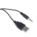 Audiocore Głośniki komputerowe 6W USB AC835 Czarne