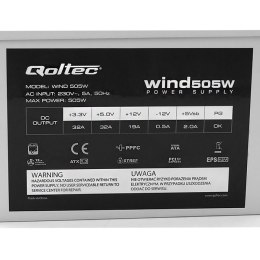 Qoltec Zasilacz ATX Wind 505W (bulk)