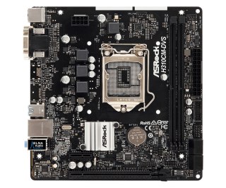 ASRock Płyta główna H310CM-DVS s1151 2DDR4 DVI/DSUB/USB3.1 uATX