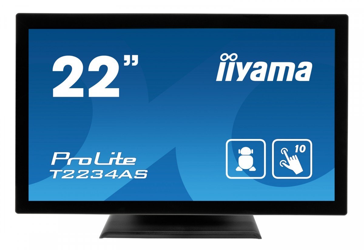 IIYAMA Monitor 22 cale T2234AS-B1 POJ.10PKT.IP65,HDMI,ANDROID 8.1,