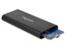Delock Kieszeń zewnętrzna SSD M.2 NVME USB-C 3.1 Gen 2 czarny