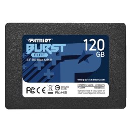 Patriot Dysk SSD 120GB Burst Elite 450/320MB/s SATA III 2.5