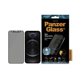 Panzerglass Szkło ochronne E2E Super+ iPhone 12/12 Pro Case Friendly AntiBacterial Microfracture Privacy