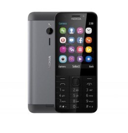 Nokia Telefon komórkowy 230 Dual Sim Srebrny