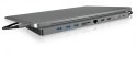 IcyBox Stacja dokująca IB-DK2106-C Type-C z potrójnym wyjściem wideo, 2x High Speed HDMI typu A, 1x interfejs VGA, trzy interfejsy USB 
