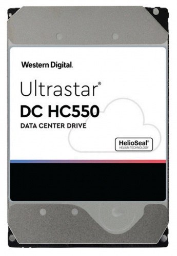Dysk serwerowy HDD Western Digital Ultrastar DC HC550 WUH721816ALE6L4 (16 TB; 3.5"; SATA III)