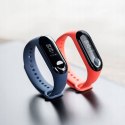 TECH-PROTECT SMOOTH XIAOMI MI BAND 3/4 BLACK/RED