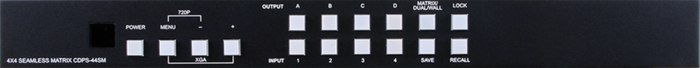 Cypress CDPS-44SM 4×4 HDMI Matrix (PROMO)