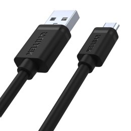 Unitek Mobile kabel USB - microUSB 2.0 | 1,5m | Y-C434GBK