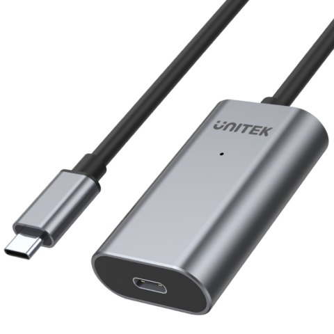 Unitek Wzmacniacz sygnału Przedłużacz USB-C | 5m | U305A