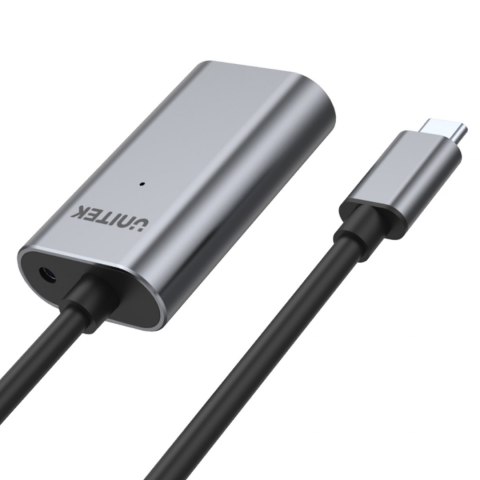 Unitek Wzmacniacz sygnału Przedłużacz USB-C | 5m | U305A