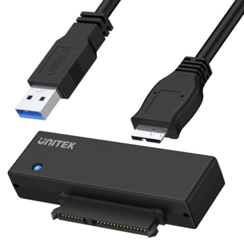 Unitek Mostek USB 3.0 - SATA III 2,5"/3,5" | 5Gbps | 0,8m | Y-1039