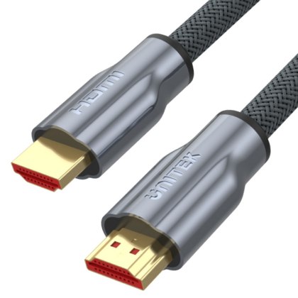 Unitek przewód kabel LUX HDMI 2.0 oplot | 1m | Y-C136RGY