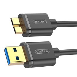 Unitek Kabel USB 3.0 microB/USB | 1m | Y-C461GBK