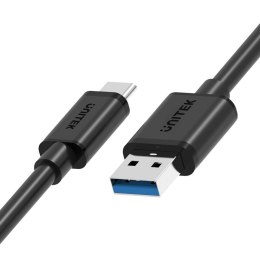 Unitek Kabel USB-A - USB-C 3.1 | 5Gbps | 1m | Y-C474BK+