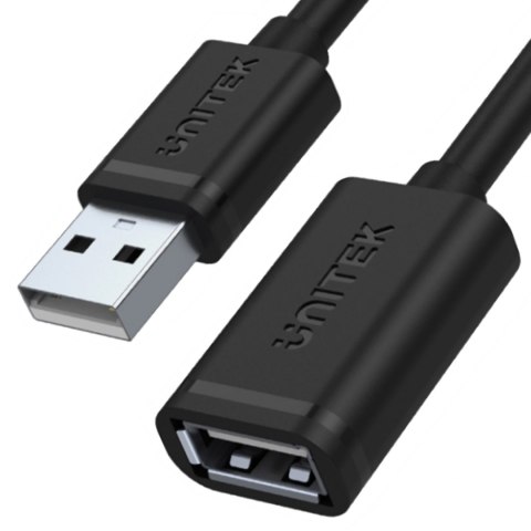 Unitek Kabel przedłużacz USB 2.0 AM-AF | 5m | Y-C418GBK