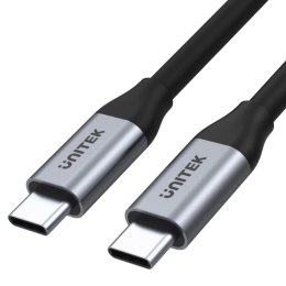 Unitek Kabel USB-C na USB-C | 5Gbps | 4K | 60Hz | 20V/5A | 2m | C14091ABK