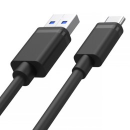 Unitek przewód USB-A - USB-C krótki 25cm Y-C480BK