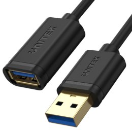 Unitek Kabel przedłużacz USB 3.1 gen 1 AM-AF | 3m | Y-C4030GBK