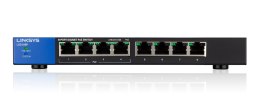 Switch Linksys LGS108P-EU (8x 10/100/1000Mbps)