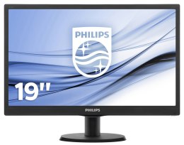 Monitor Philips 193V5LSB2/10 (18,5"; TN; 1366x768; VGA; kolor czarny)