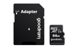 Karta pamięci GoodRam M1AA-0640R12 (64GB; Class 10; + adapter)