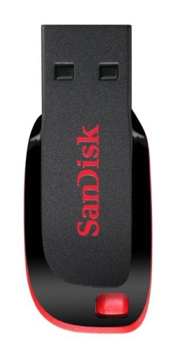 Pendrive SanDisk Cruzer Blade SDCZ50-128G-B35 (128GB; USB 2.0; kolor czarny)
