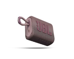 Głosnik JBL GO 3 (różowy, bezprzewodowy)
