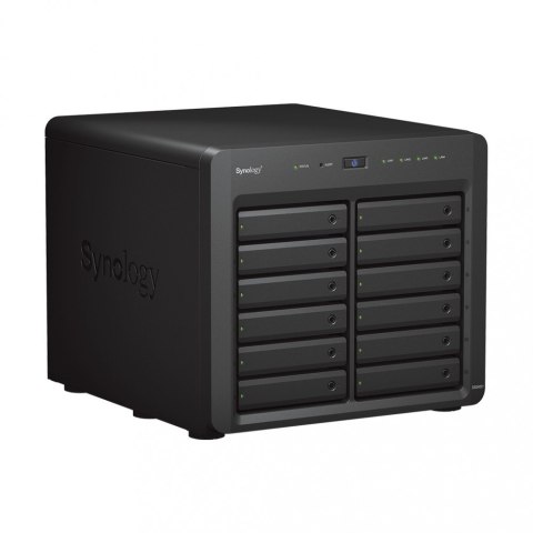 Synology Serwer NAS DS2422+ 12x0HDD AMD Ryzen V1500B 4x2,2Ghz 4GB RAM 4x1GbE 2xUSB 3Y