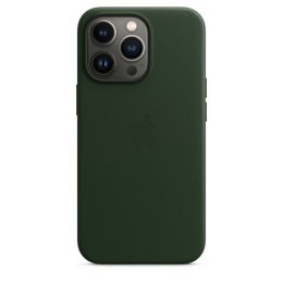Apple Etui skórzane z MagSafe do iPhonea 13 Pro - zielona sekwoja