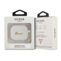 Guess GUA3LSCHSH AirPods 3 cover biały/white Silicone Charm Heart Collection