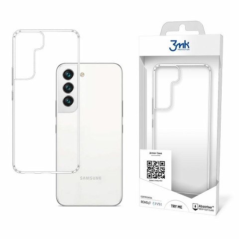 3MK Armor Case | Etui do Samsung Galaxy S22 | Bezbarwne | Przezroczyste