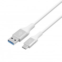 TB Kabel USB 3.0 - USB C 2m PREMIUM 3A biały TPE