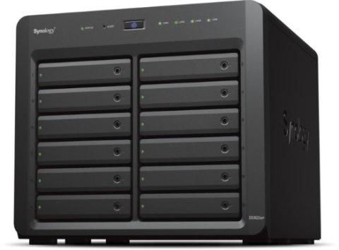 Synology DS3622xs+ | 12-zatokowy serwer NAS, Intel Xeon, 16GB RAM, 2x 1GbE, 2x 10GbE RJ-45, Tower