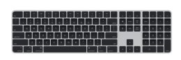Apple Klawiatura Magic Keyboard z Touch ID i polem numerycznym dla modeli Maca z czipem Apple - angielski (USA) - czarne klawisze