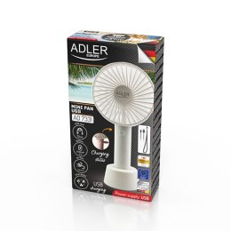 Adler Mini wentylator 9cm/3,5" USB przenośny AD 7331w