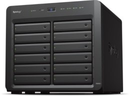 Synology DS2422+ | 12-zatokowy serwer NAS, AMD Ryzen, 4GB RAM, 4x 1GbE RJ-45, Tower