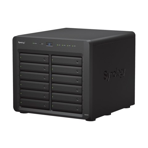 Synology DS2422+ | 12-zatokowy serwer NAS, AMD Ryzen, 4GB RAM, 4x 1GbE RJ-45, Tower