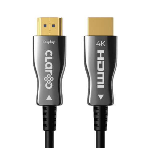 Claroc Kabel optyczny HDMI 2.0 AOC 4K@60Hz 20 m