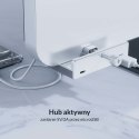 Orico Hub aktywny biurkowy 4*USB-A 5Gbps aluminium
