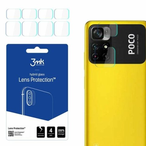 3MK Lens Protect Xiaomi POCO M4 Pro Ochrona na obiektyw aparatu 4szt