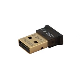 Adapter SAVIO BT-040 (USB 2.0 M - Bluetooth 4.0 M; kolor czarny)