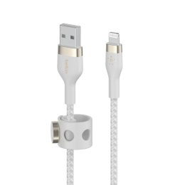 Belkin USB-A to LTG Braided silicone 1M White