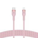 Belkin USB-C to LTG Braided silicone 1M Pink