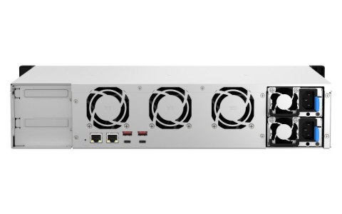 QNAP TS-873AeU-RP-4G | 8-zatokowy płytki serwer NAS, AMD Ryzen, 4GB RAM, 2x 2,5GbE RJ-45, RP, RACK
