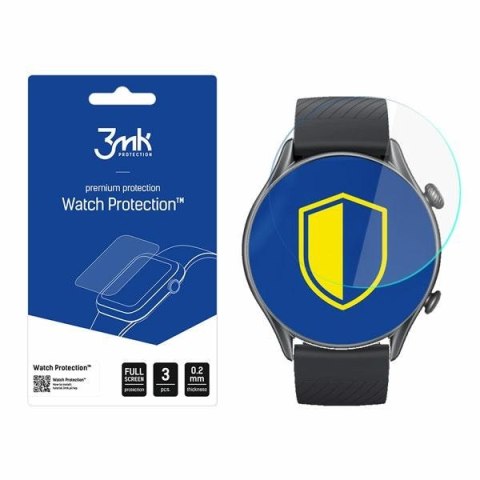 3x Folia ochronna do Xiaomi Amazfit GTR 3 | 3MK Watch Protection ARC